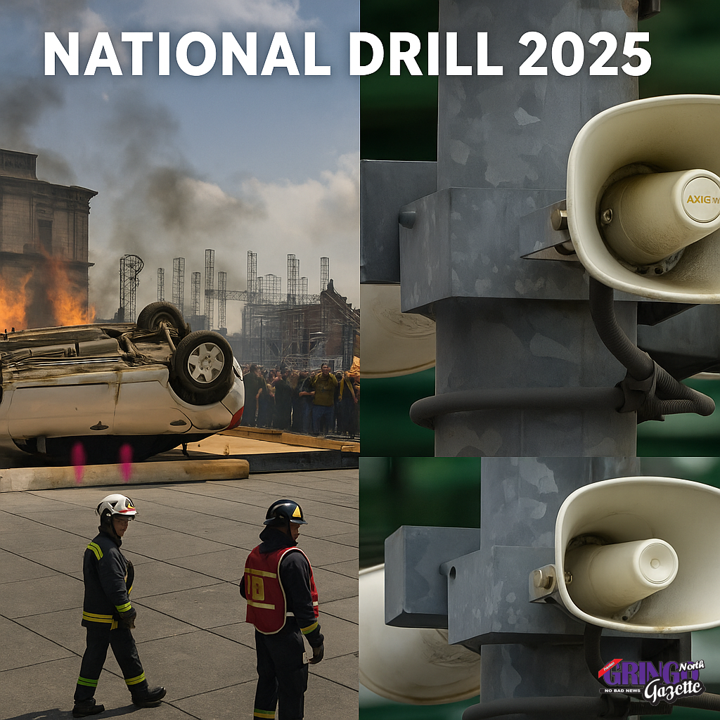 Mexico_Simulacro_2025_with_logo - Gringo Gazette North Practicing for preparedness. #MegaSimulacro