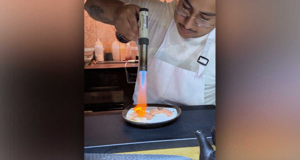 Precision and Fire: Where Nigiri Meets the Flame