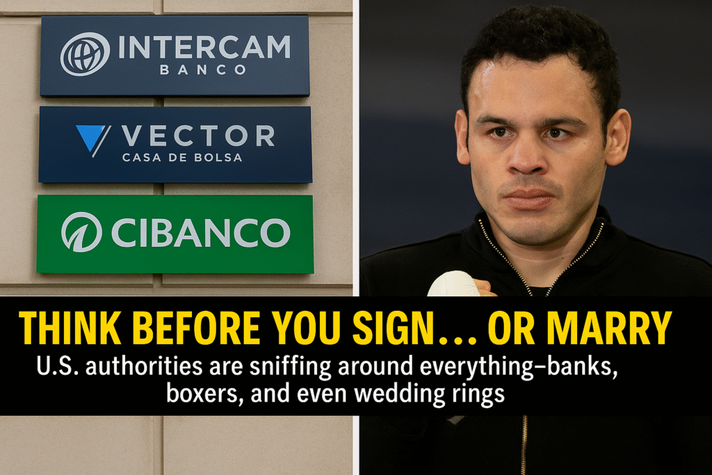 U.S. authorities are sniffing around everything—banks, boxers, and even wedding rings