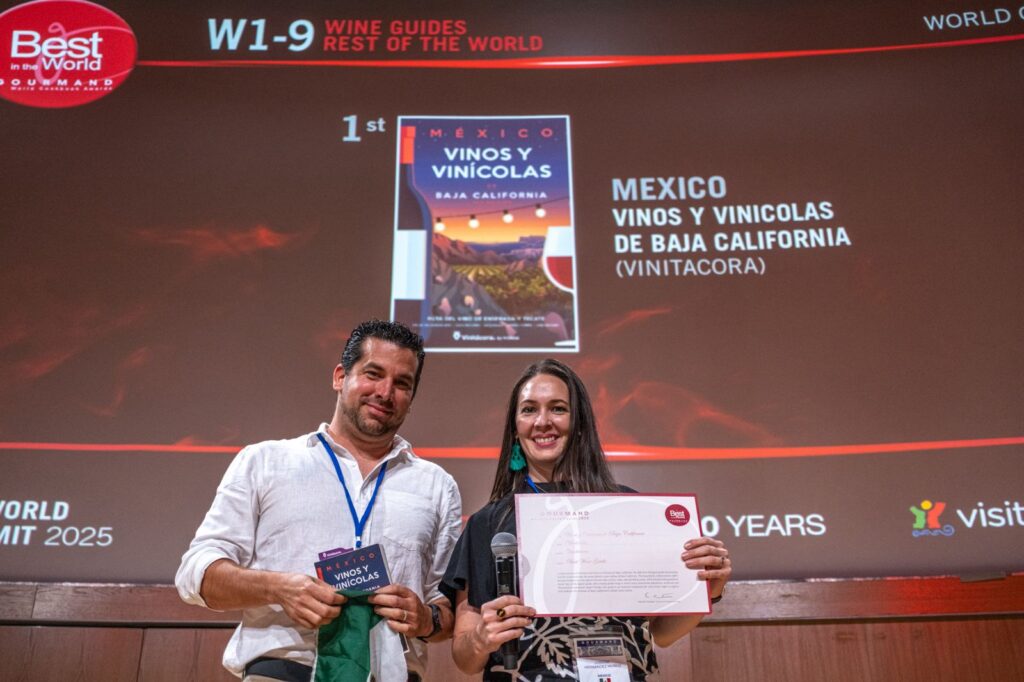 Baja’s Wine Guide Wins Global Gold at Gourmand Awards