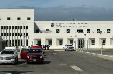 The brand-new IMSS Bienestar Hospital No. 23 opens its doors in Ensenada. Photo courtesy of El Vigía’s official Facebook page.