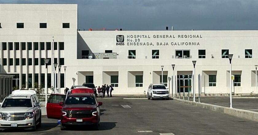 The brand-new IMSS Bienestar Hospital No. 23 opens its doors in Ensenada. Photo courtesy of El Vigía’s official Facebook page.