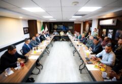 For the first time, Baja California’s top security leaders met at the FGR offices in Tijuana. The session was led by the state governor and featured commanders from the Navy, Army, and National Guard.