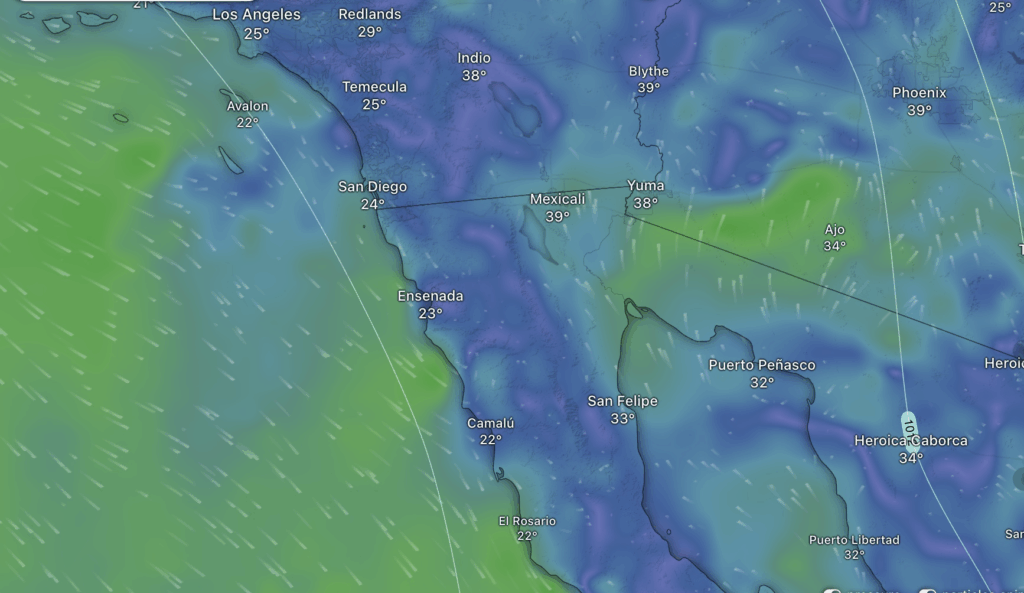 Monsoon Moves Into Baja: Rain, Thunder and That Power Wobble