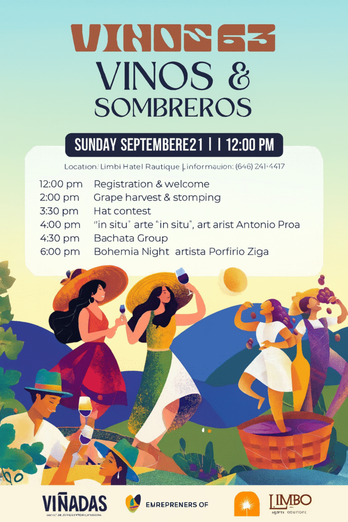 Hats, Grapes and Bachata in the Valley