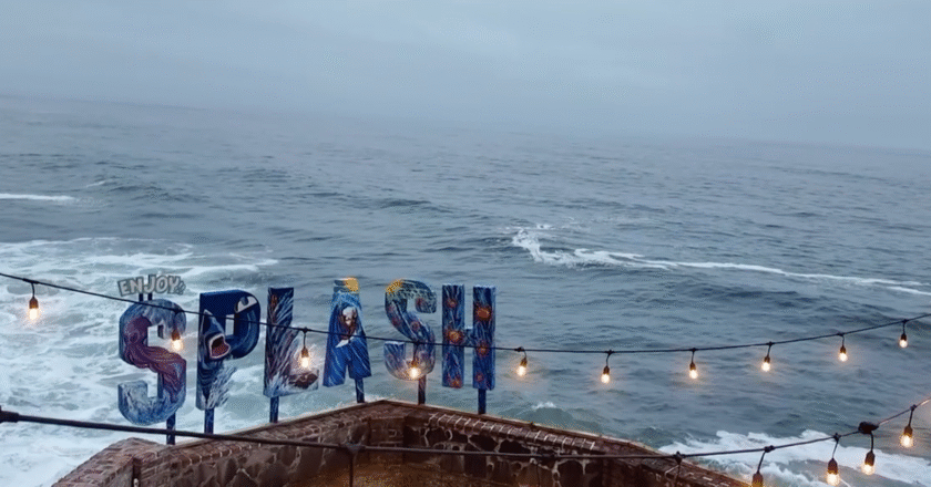 Splash Baja by Night | Waves, Lights and Flavor