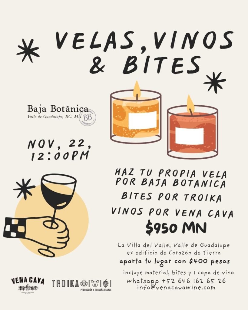 Wines, Candles & Bites