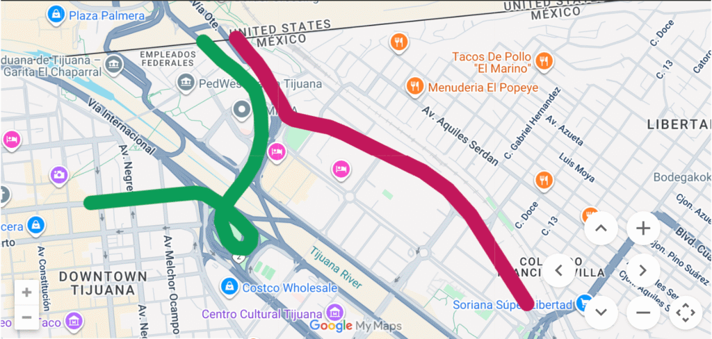 New SENTRI Lanes Draw the Line in Tijuana - Gringo Gazette North New SENTRI Lanes Draw the Line in Tijuana