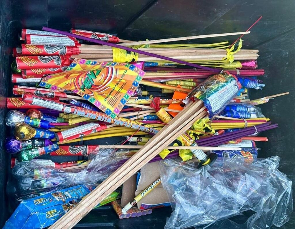 Fireworks Bust Lights Up the Wrong Way