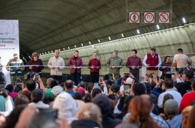 Claudia Sheinbaum Pardo inaugurated the first stage of the city’s Elevated Viaduct
